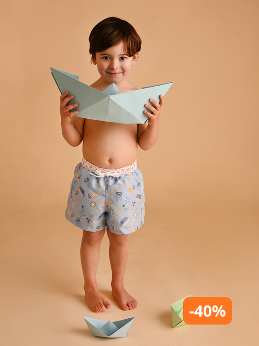 Calção de Banho Fundo do Mar