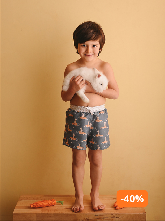 Calção de Banho Coelhinhos